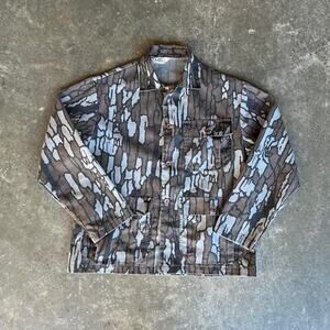 Vintage trebark hunting jacket real tree